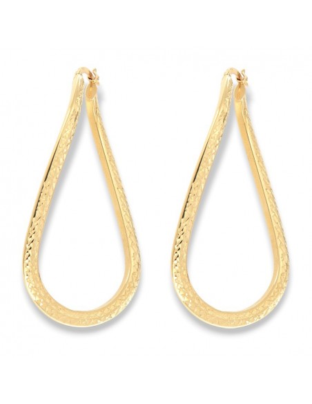 Orecchini Oro Giallo Cerrchi Goccia [c2637f34]