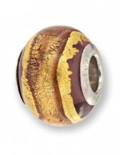 Charms Infilabile Sfera Murano Goldline Topas [bbaca291]
