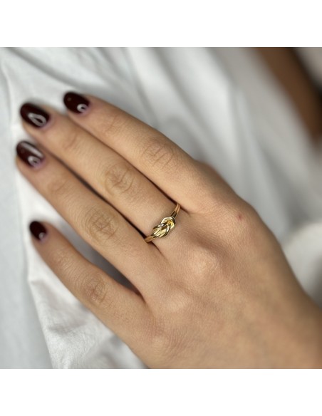Anello Oro Giallo Nodo [5feb3112]