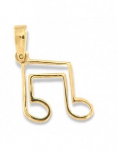 Ciondolo Oro Giallo Sagoma Nota Musicale 0,75GR [ceb1dedc]