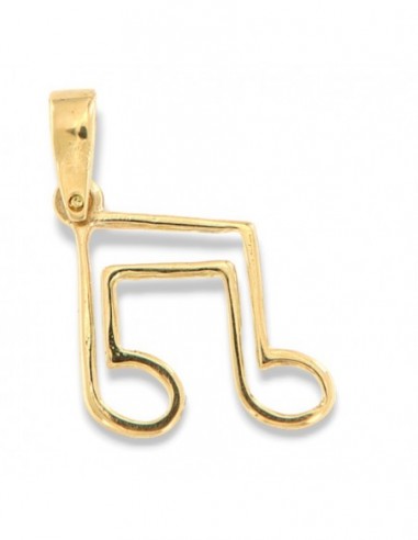 Ciondolo Oro Giallo Sagoma Nota Musicale 0,75GR [ceb1dedc]