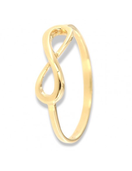 Anello Oro Giallo Infinito 1,45GR [476875ec]