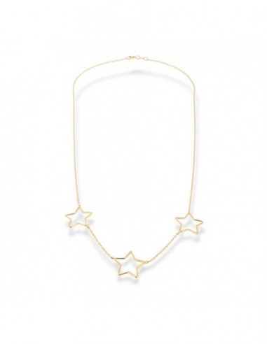 Collana Oro Giallo Pendenti Stelle [856ef57f]