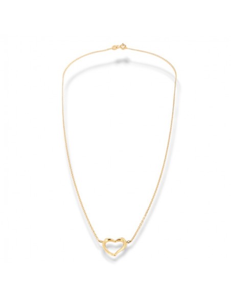 Collana Oro Giallo Catenina Pendente Cuore [02c22d7e]