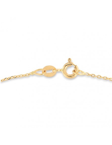 Collana Oro Giallo Cuore Con Cuori Interni [3c2a8578]