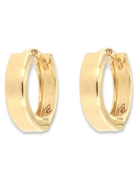 Orecchini Oro Giallo Cerchi 11,40 MM Diametro [1b2d1122]