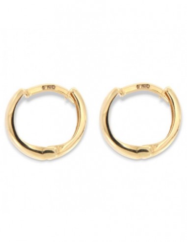 Orecchini Oro Giallo Cerchi 11,40 MM Diametro [5274332f]