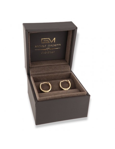 Orecchini Oro Giallo Cerchi 11,40 MM Diametro [e039b535]