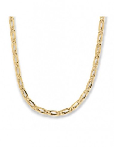 Collana Oro Giallo Grumetta Maglia Intrecciata [3f432ee5]