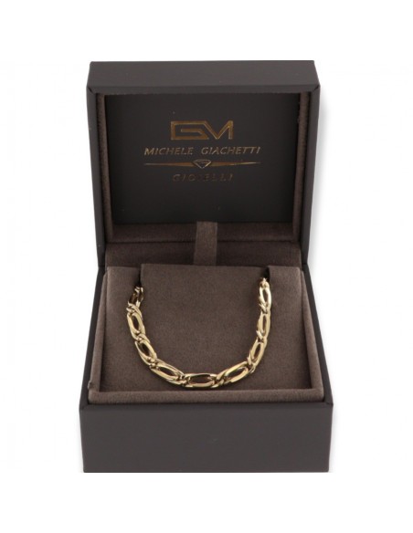 Collana Oro Giallo Grumetta Maglia Intrecciata [ba05aa4e]