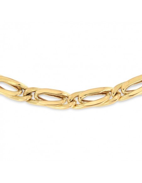 Collana Oro Giallo Grumetta Maglia Intrecciata [a4e81568]