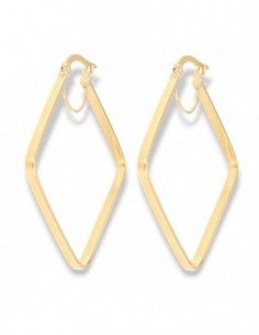 Orecchini Oro Giallo Cerchi Squadrati [c2bc4fee]