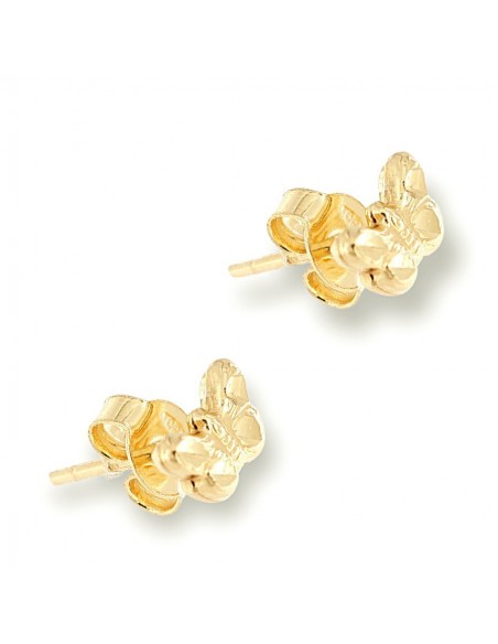 Orecchini Oro Giallo Farfalla 3D [fce7acbd]