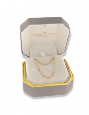 Collana Oro Giallo Grumetta 3+1 [5883cdb3]