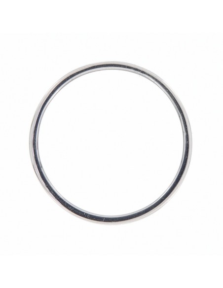 Anello Argento Rodiato Incisione Di Una Greca [5532be35]