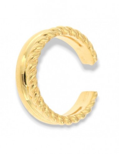 Anello Argento Dorato Gambo Aperto [42410b24]
