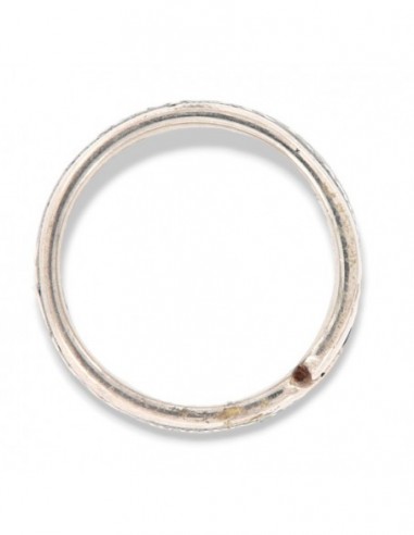 Anello Argento Rodiato Fascia Amore Multilingua [ab6594fa]