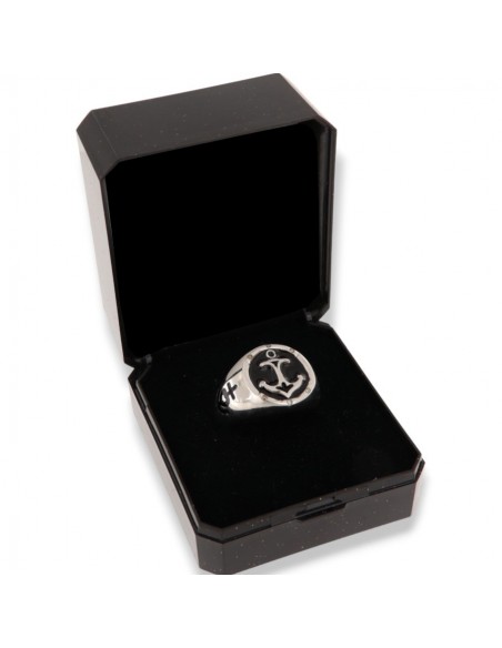 ANELLO ARGENTO A SCUDO CHEVALIER CON ANCORA [59748905]