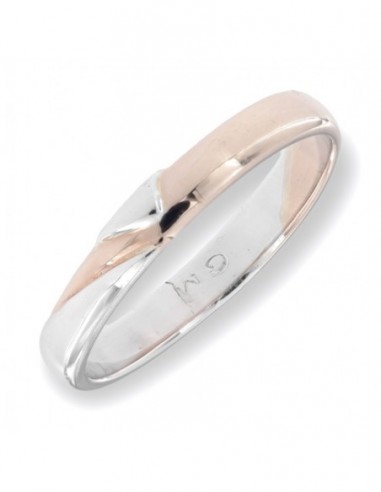 FEDE ORO BIANCO E ROSA CON INSERTO BIANCO [9e5de17e]