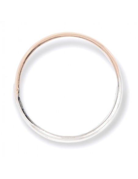 FEDE ORO BIANCO E ROSA CON INSERTO BIANCO [2c106764]