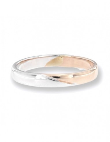 FEDE ORO BIANCO E ROSA CON INSERTO BIANCO [9b0da660]