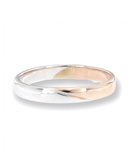 FEDE ORO BIANCO E ROSA CON INSERTO BIANCO [9b0da660]