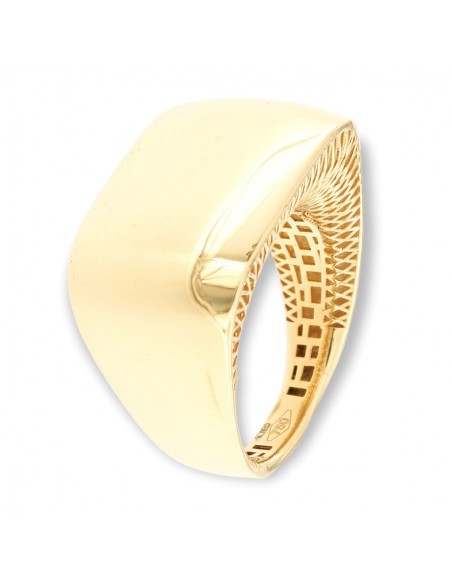 Anello Oro Giallo Chevalier Gambo Forato [4d11dd93]