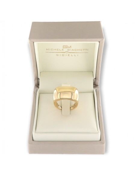 Anello Oro Giallo Chevalier Gambo Forato [b5a0410c]