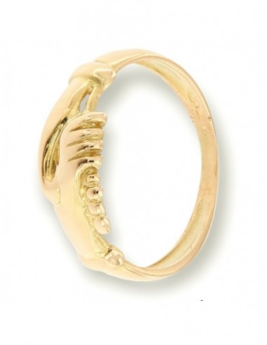 Anello Oro Giallo Mani Santa Rita [3596dbf1]