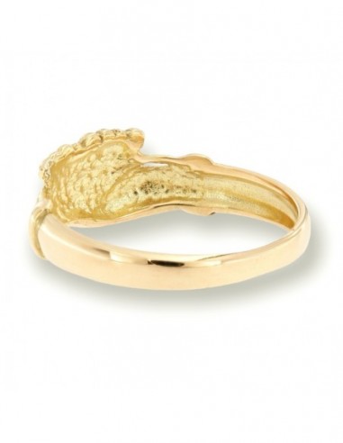 Anello Oro Giallo Mani Santa Rita [5bad59f8]