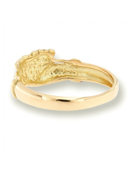 Anello Oro Giallo Mani Santa Rita [5bad59f8]