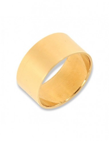 ANELLO ORO GIALLO FASCIA LISCIA LARGA [3a2717f0]
