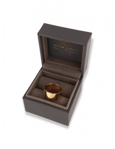 ANELLO ORO GIALLO FASCIA LISCIA LARGA [e65113e3]