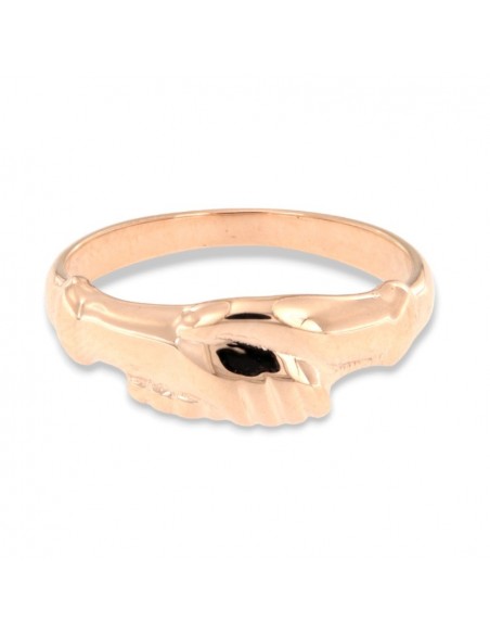 Anello Oro Rosa Mani Santa Rita [7c6ba1a2]