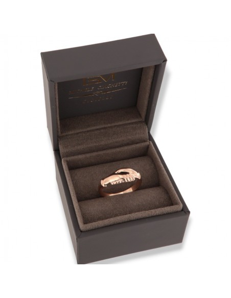 Anello Oro Rosa Mani Santa Rita [cb7660a6]