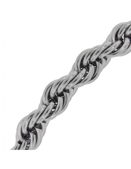 Bracciale Acciaio Maglia Rope 20CM [88663b89]