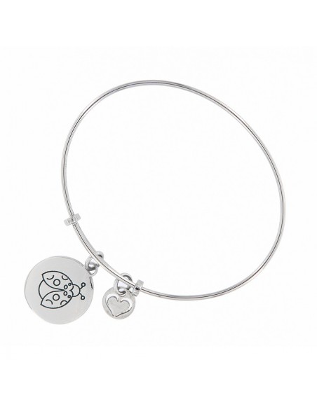 Bracciale Acciaio Schiava Ovale Pendente Coccinell [9d947f24]