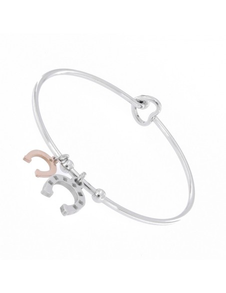 Bracciale Acciaio Schiava Tondo Ferro Di Cavallo [67f4f9e0]