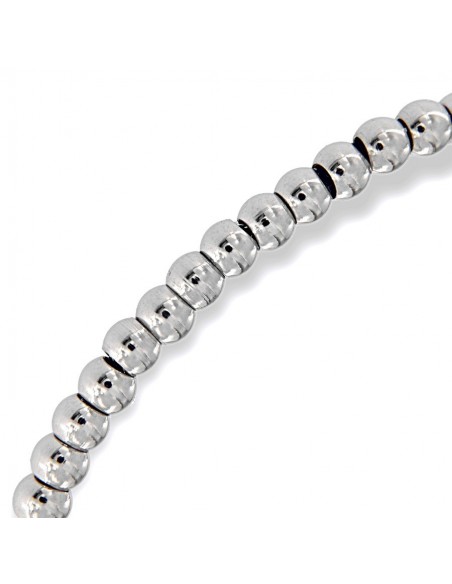 Bracciale Acciaio Sfere Diametro 4MM [7bc1373f]