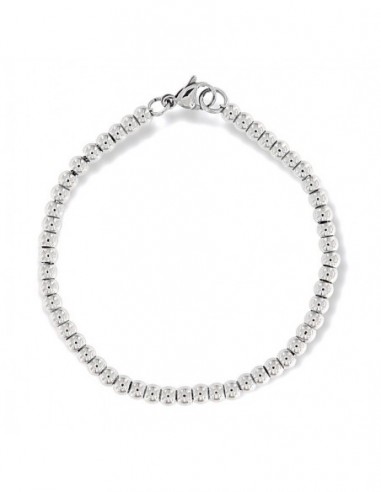 Bracciale Acciaio Sfere Diametro 4MM [ccdcf63b]