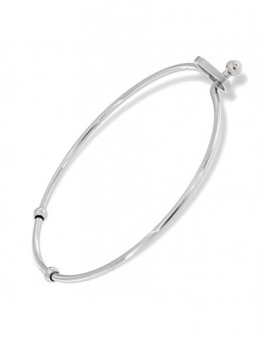 Bracciale Acciaio Schiava Tonda Personalizzabile [fc6def3e]