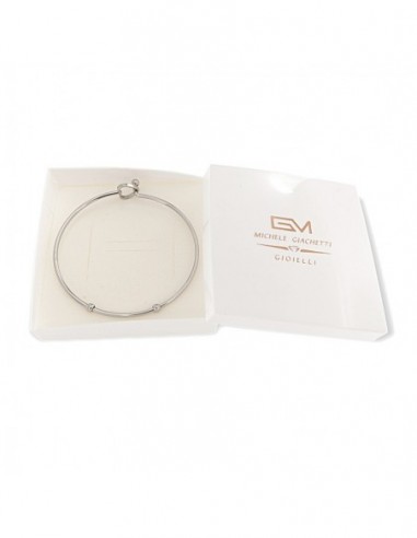 Bracciale Acciaio Schiava Tonda Personalizzabile [4e206924]