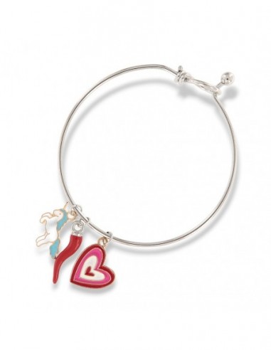 Bracciale Acciaio Schiava Corno/Unicorno/Cuore [86f8dd7b]