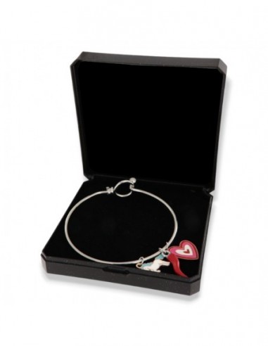 Bracciale Acciaio Schiava Corno/Unicorno/Cuore [cc47e881]