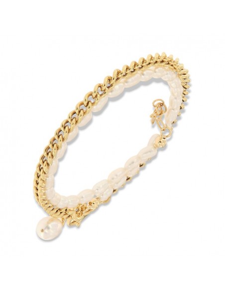 Collana Componibile Catena Perle 4MM [bf48c1c5]