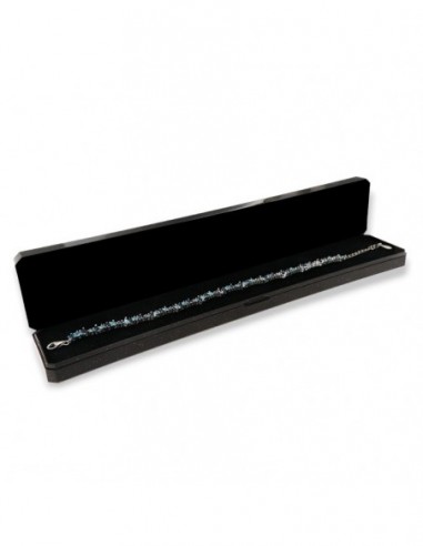 Bracciale Argento Tennis Mixed Shapes Celeste/Blu [9a9fa730]