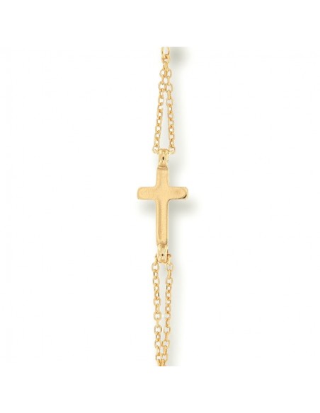 Bracciale Oro Giallo Rosario Sfere Sfaccettate [5bb51663]