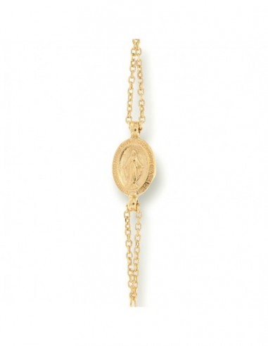 Bracciale Oro Giallo Rosario Sfere Sfaccettate [eca8d767]