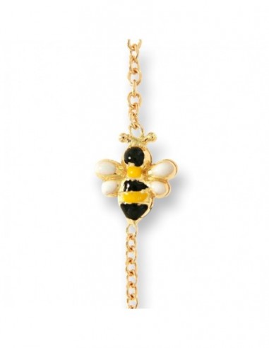 Bracciale Oro Giallo Neonato Ciondolo Ape [c6a06db5]