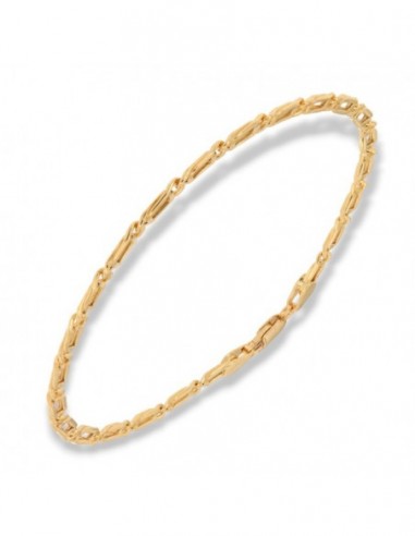 Bracciale Oro Giallo Maglia Grumetta Intrecciata [9f300e48]